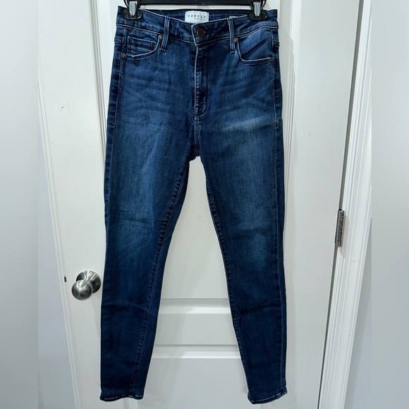 PARKER SMITH Denim - PARKER SMITH Blue Skinny Jeans High-Rise Tapered